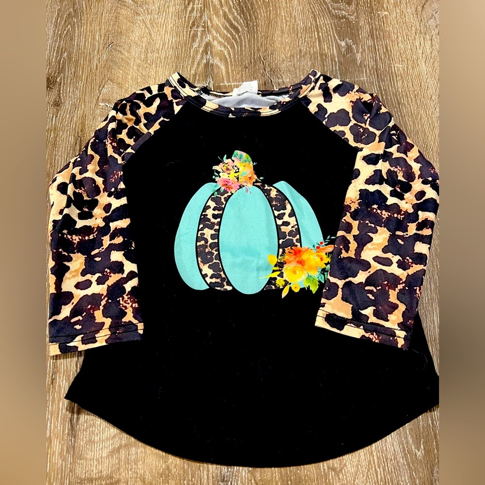 3 t fall pumpkin shirt